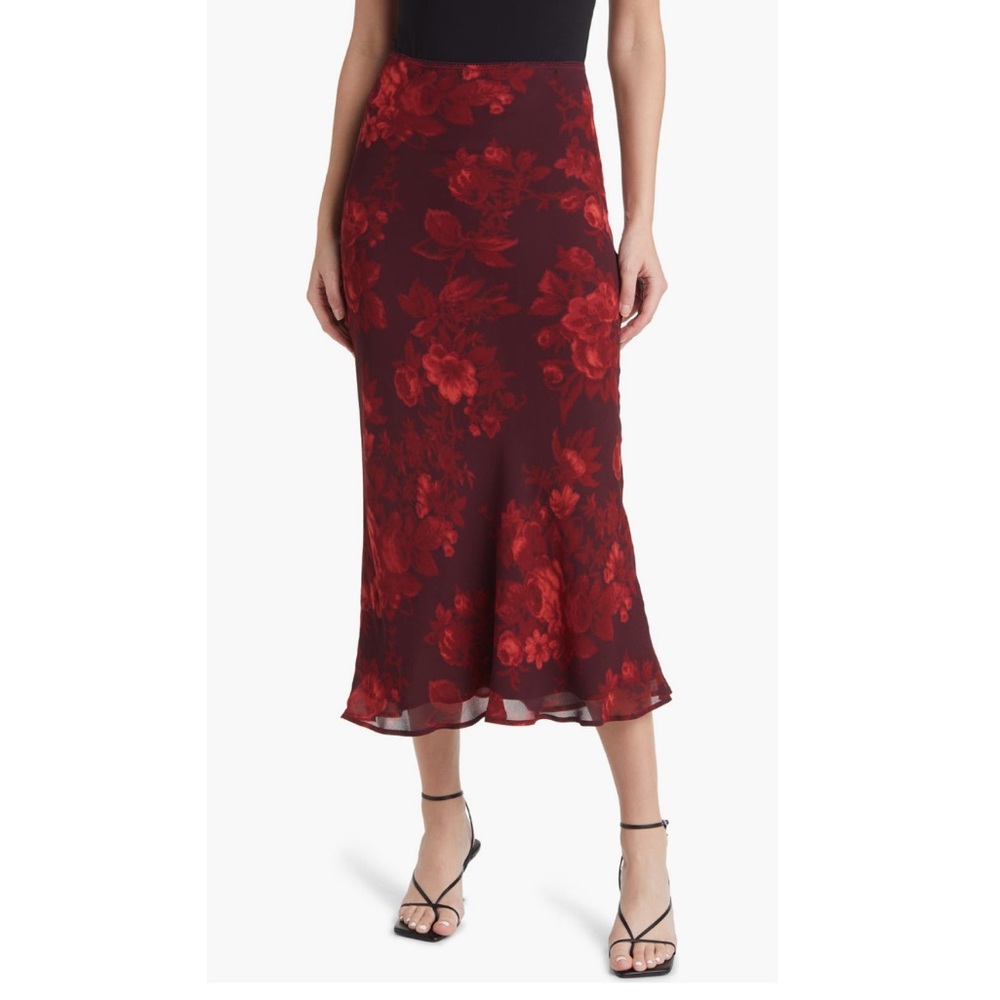 Reformation Layla Print Maxi Skirt
